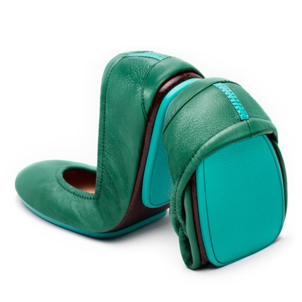 Teal Women's Flats Pacific Green